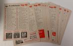 Top 40 velletjes Radio Veronica 1975 - 46 stuks, Verzenden, Gebruikt, Boek, Tijdschrift of Artikel