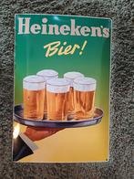 Emaille bord heineken's bier, Antiek en Kunst, Antiek | Emaille, Ophalen of Verzenden