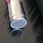 Vintage Philips Microfoon jaren 70 + Koker & Standaard, Muziek en Instrumenten, Microfoons, Ophalen of Verzenden, Gebruikt, Overige typen