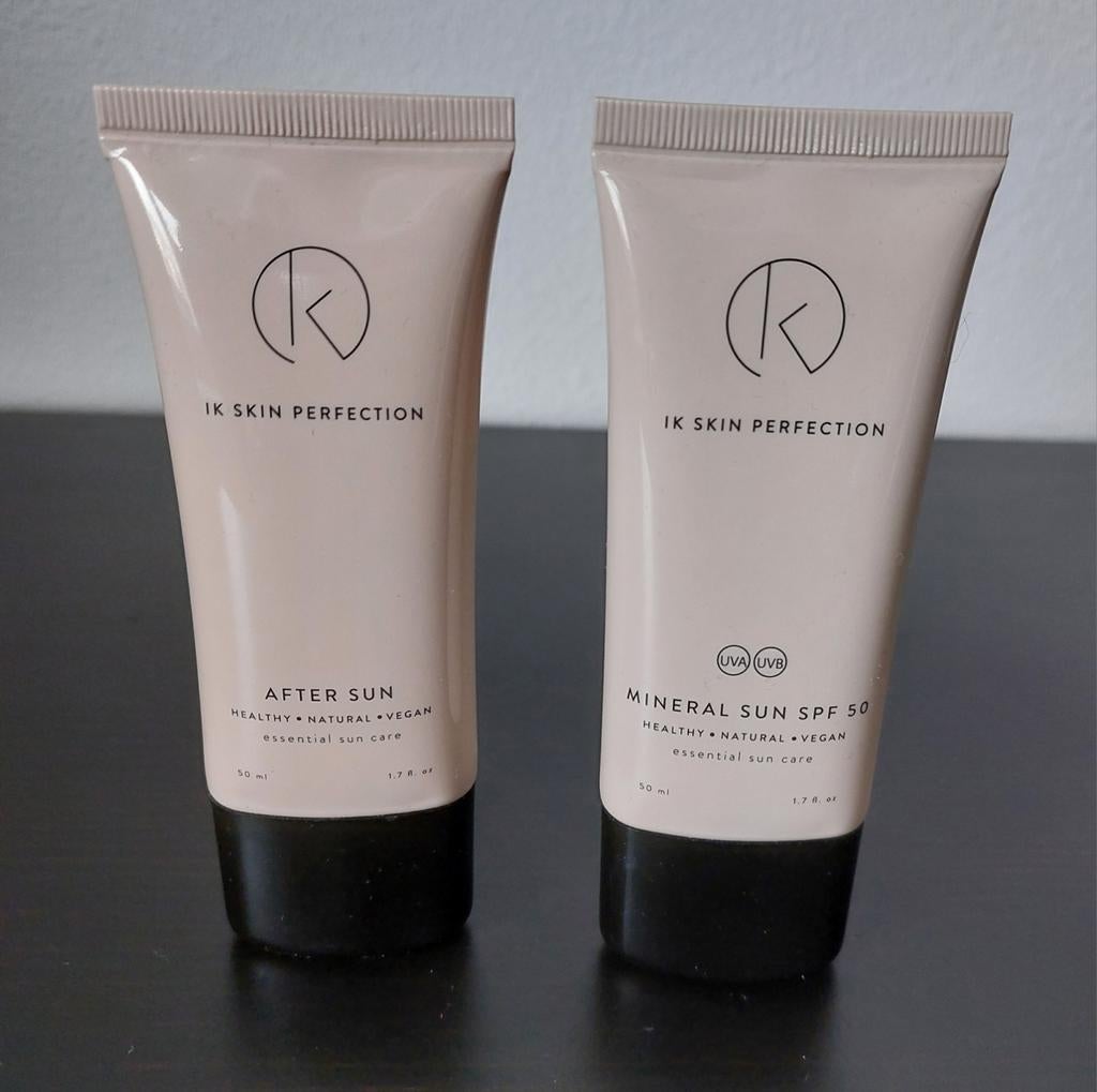 IK Skin Perfection vegan
suncare 2 tubes NIEUW, Ophalen of Verzenden, Nieuw, Gehele gezicht, Overige typen