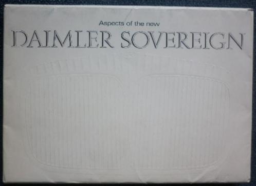 Daimler Sovereign auto folder map poster brochure, Boeken, Auto's | Folders en Tijdschriften, Zo goed als nieuw, Verzenden