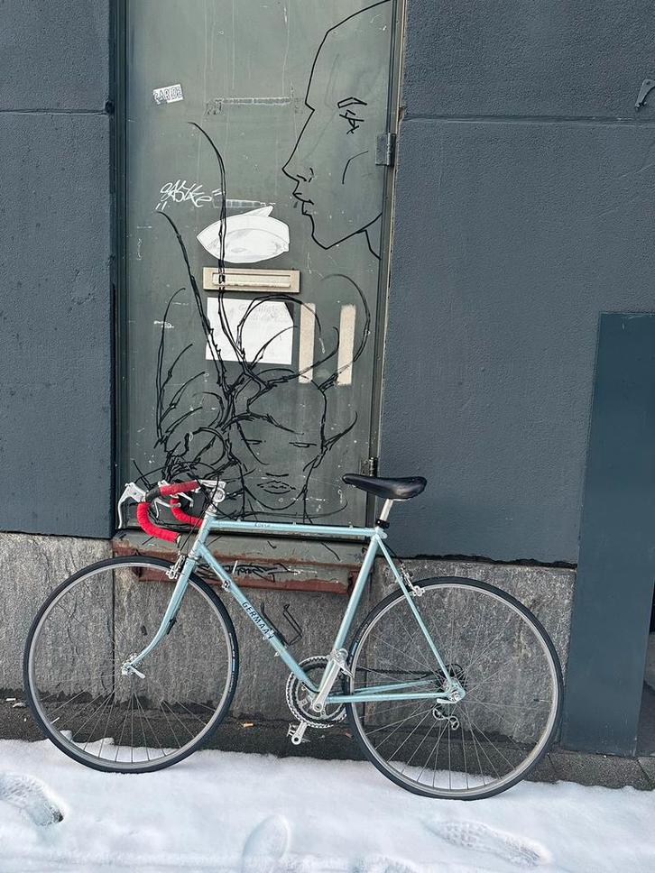 Racefiets - Germaan Klassieker vintage racefiets, Fietsen en Brommers, Fietsen | Racefietsen, Gebruikt, Heren, Overige merken