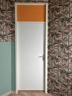 Polynorm Deurkozijn met Opdekdeur, Ophalen, Gebruikt, 80 tot 100 cm, Binnendeur