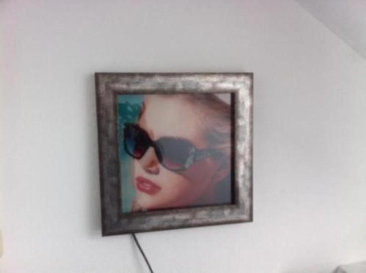 Fotolijst Afm. ca 40x40 cm, foto afbeelding is wisselbaar., Huis en Inrichting, Woonaccessoires | Lijsten, Zo goed als nieuw, Minder dan 50 cm