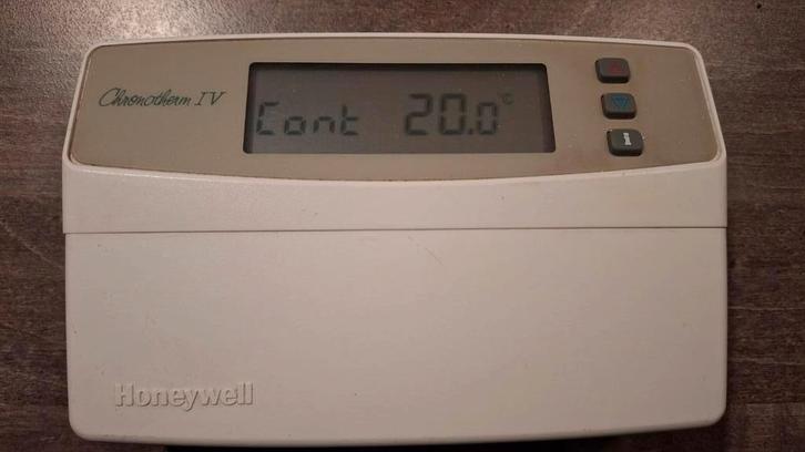 Honeywell Chronotherm IV Thermostaat, Doe-het-zelf en Verbouw, Thermostaten, Gebruikt, Ophalen of Verzenden