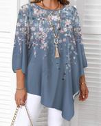 Top Sophia Grijsblauw (44-52), Verzenden, Nieuw, Blauw, Shirt of Top