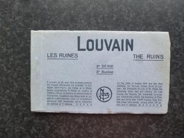 LEUVEN LOUVAIN Belgie WWI 1914  Ruines 10 stuks  beschikbaar voor biedingen