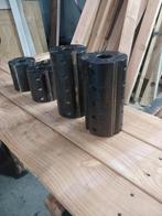4 schaafkoppen diameter 120 asgat 40, Ophalen, Gebruikt