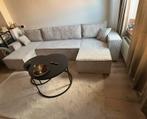 Manhatten XL hoekbank ribstof, Ophalen, Zo goed als nieuw