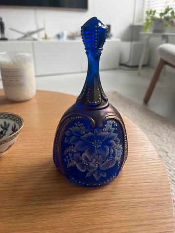 FENTON Art Glass HAND PAINTED Designer Series BELL beschikbaar voor biedingen