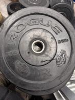 Bumper Plates set - oa Rogue - Meerdere gewichten, Sport en Fitness, Fitnessmaterialen, Ophalen, Gebruikt, Buik, Halterschijven