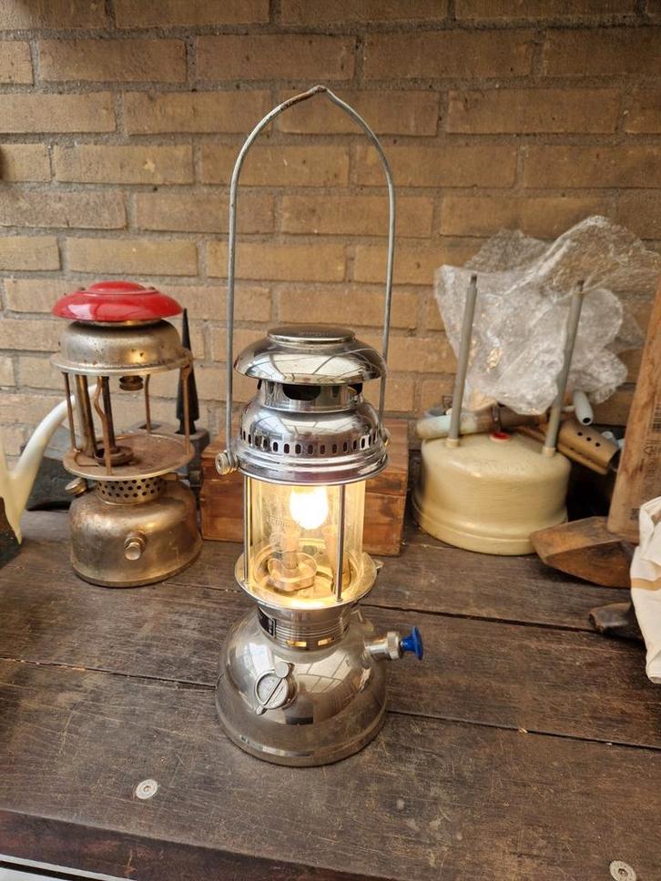 Reparatie van o.a. Petromax petroleum druklampen., Antiek en Kunst, Antiek | Lampen, Ophalen of Verzenden