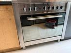 Indesit 5-pits Gasfornuis met oven, Ophalen, Gebruikt, 60 cm of meer, Grill