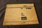 Moto Guzzi V7 700cc 1967 motorcycle parts catalogue, Ophalen of Verzenden, Moto Guzzi