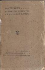 BOUTENS, P.C - Praeludiën.Verspreide Gedichten Opdracht 1902, Antiek en Kunst, Ophalen of Verzenden, P.C.Boutens