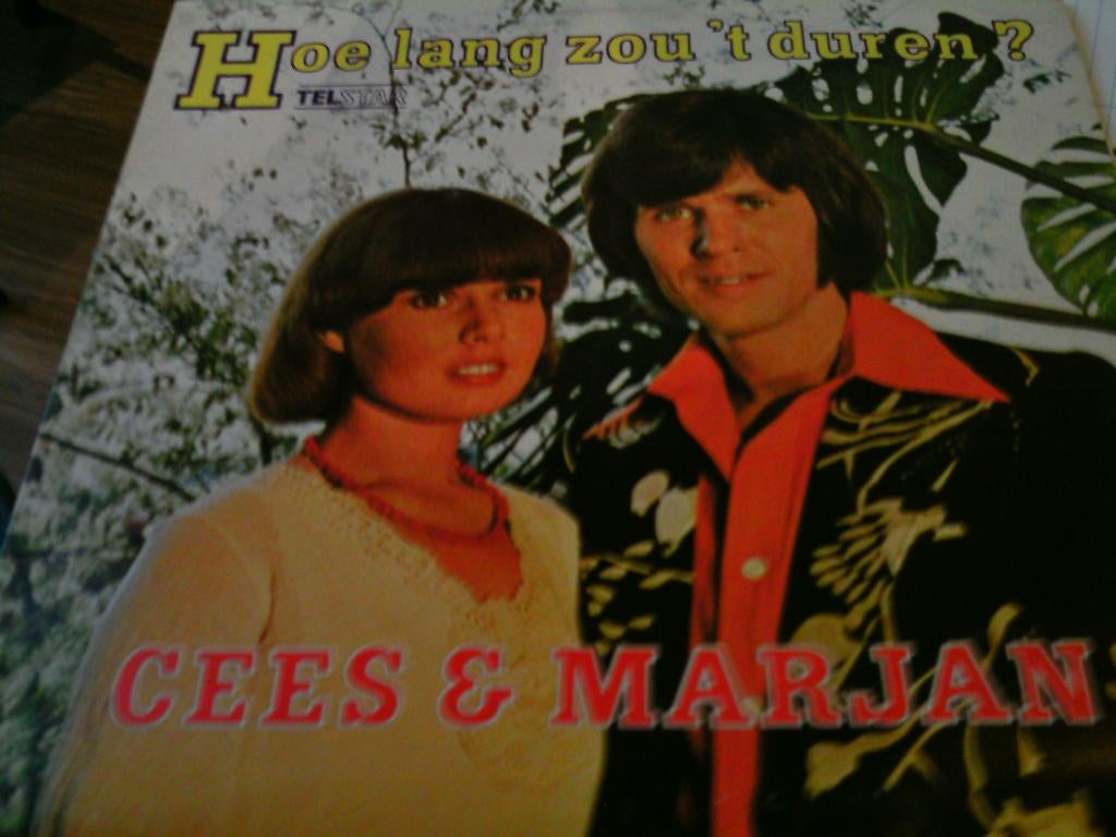 CEES & MARJAN LP HOE LANG ZOU ' T DUREN, Verzenden, Zo goed als nieuw, 12 inch, Levenslied of Smartlap
