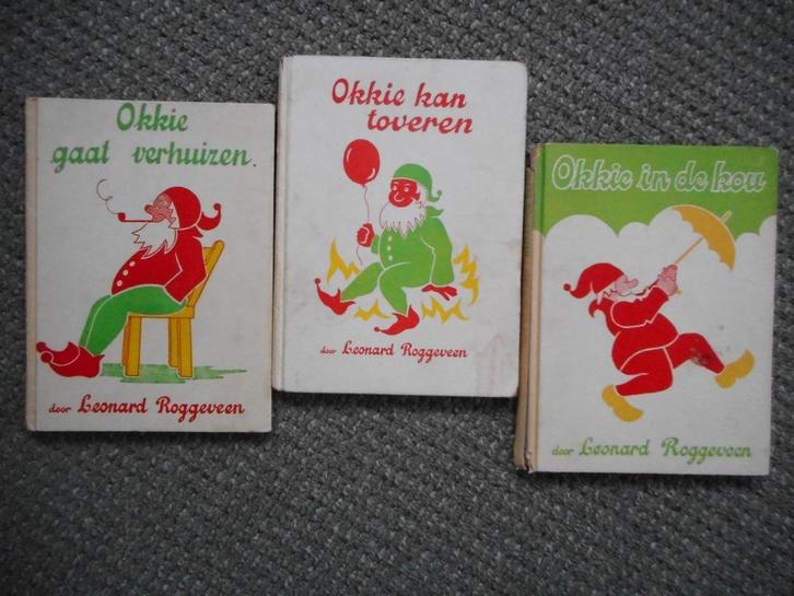 Oude jeugdboeken: Okkie en Daantje, Boeken, Kinderboeken | Jeugd | onder 10 jaar, Gelezen, Sprookjes, Ophalen of Verzenden