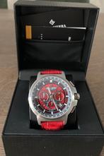Alpha Sierra heren horloge, Sieraden, Tassen en Uiterlijk, Horloges | Heren, Overige merken, Overige materialen, Leer, Polshorloge