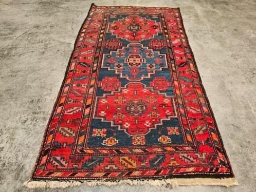 Handgeknoopt Perzisch wol Khamseh tapijt Iran 102x186cm, Huis en Inrichting, Stoffering | Tapijten en Kleden, Gebruikt, 100 tot 150 cm