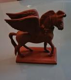 franklin mint donkerbruin gevleugeld paard, Verzamelen, Dierenverzamelingen, Ophalen, Zo goed als nieuw, Paard, Beeldje of Figuurtje
