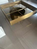 Gouden tafel salontafel Frame Melchior Eric Kuster, Ophalen, 50 tot 100 cm, Zo goed als nieuw, Minder dan 50 cm