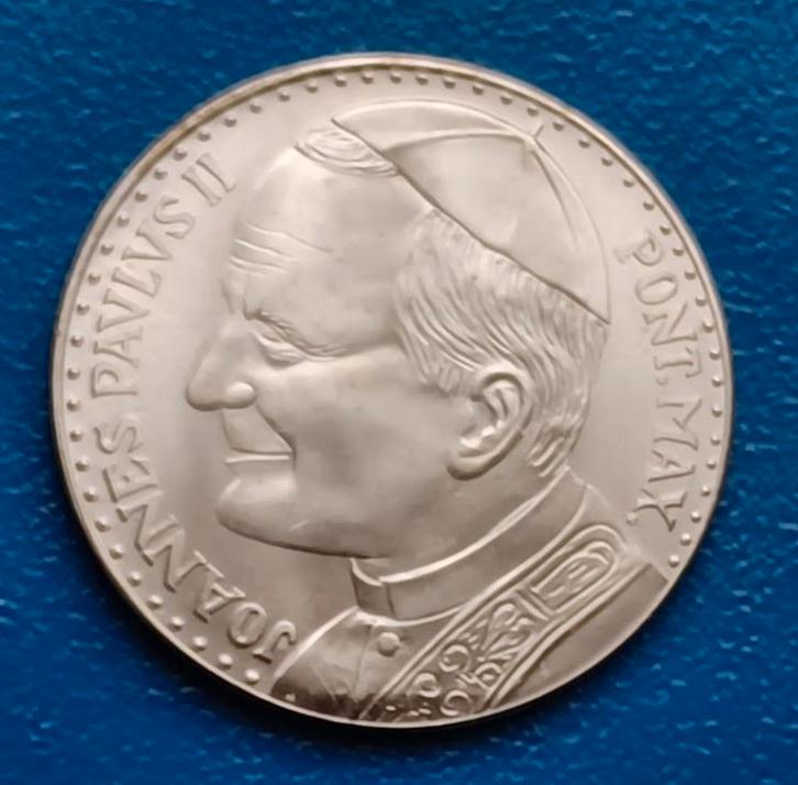 Vaticaanstad Penning Paus Johannes Palus II - 1983, Postzegels en Munten, Penningen en Medailles, Overige materialen, Buitenland