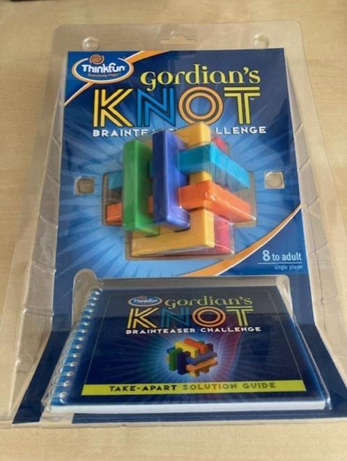 Gordiaanse Knoop, 3D breinbreker puzzel, Hobby en Vrije tijd, Denksport en Puzzels, Nieuw, Rubik's of 3D-puzzel, Minder dan 500 stukjes