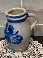 Blauw aardewerk karafje (271125c), Antiek en Kunst, Antiek | Keramiek en Aardewerk, Ophalen of Verzenden