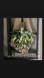 Landelijk/sobere voorjaarstoef met zijde witte druifjes, Ophalen of Verzenden, Nieuw