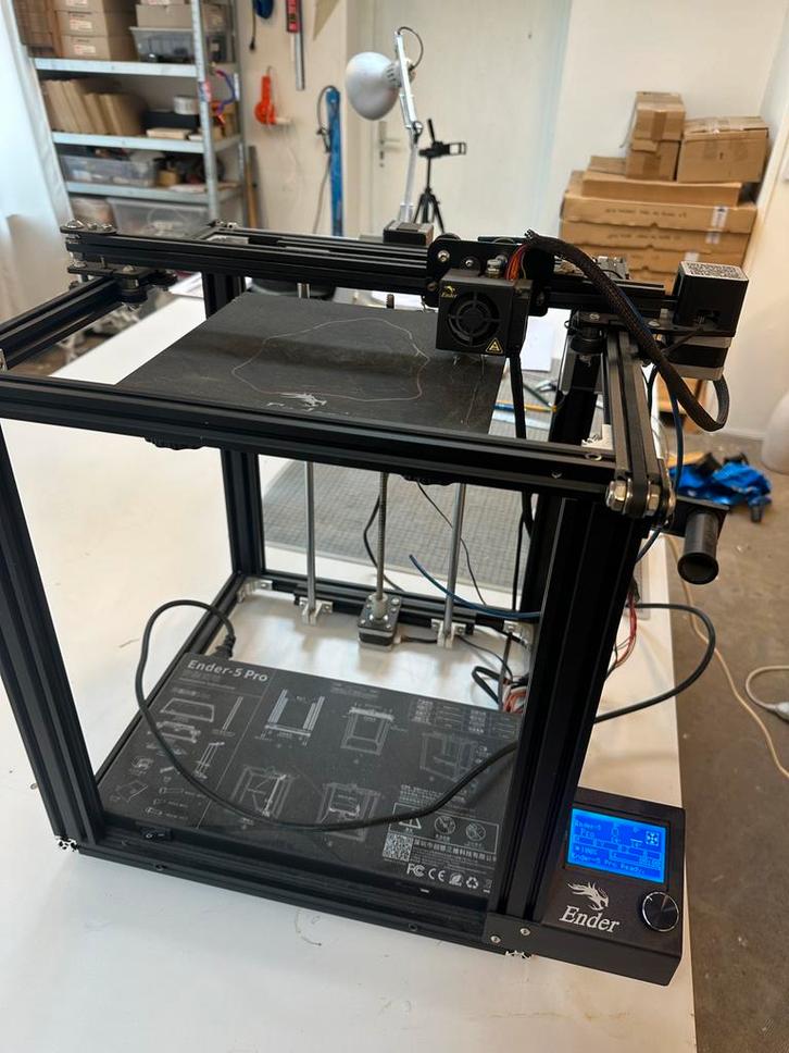 Creality ender 5 pro 3d printer #2, Computers en Software, 3D Printers, Zo goed als nieuw, Ophalen
