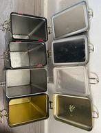 4 Vintage Blikken - Decoratief & Praktisch, Ophalen, Gebruikt, Overige