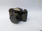 Canon F-1 met 50mm F1.8 lens en slide duplicator, Audio, Tv en Foto, Ophalen of Verzenden, Gebruikt, Spiegelreflex, Canon