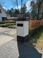 Zuil met brievenbus, Ophalen, Zo goed als nieuw, Hardsteen
