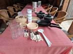 Mepal Rosti campingservies, pannen en bestek!, Ophalen of Verzenden, Gebruikt