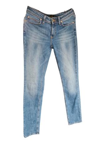 Dames Lee Jeans Slim Fit Blauw Maat S beschikbaar voor biedingen