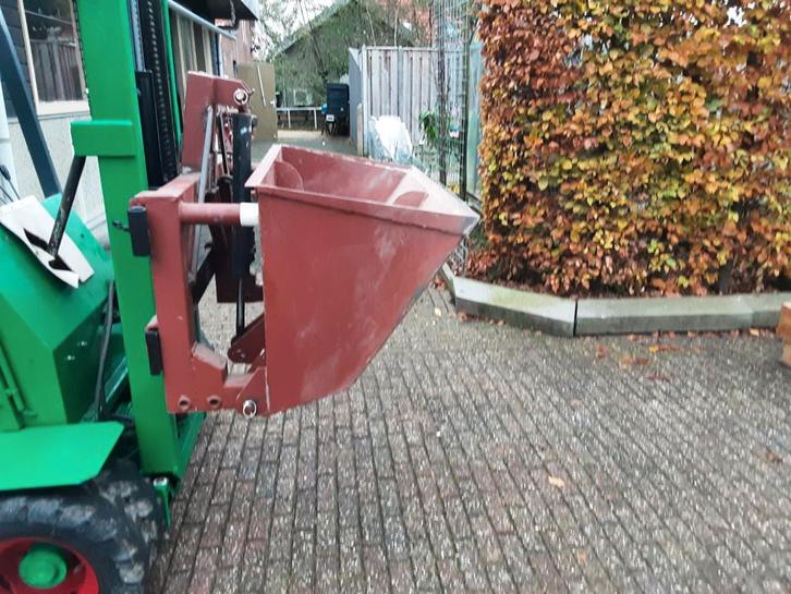 Hijs jip en schepbak voor heftruck, Doe-het-zelf en Verbouw, Gereedschap | Overige machines, Gebruikt, Ophalen