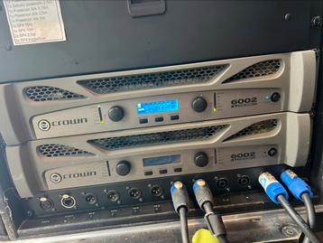 Crown XTI 6002 versterkers direct inzetbaar beschikbaar voor biedingen
