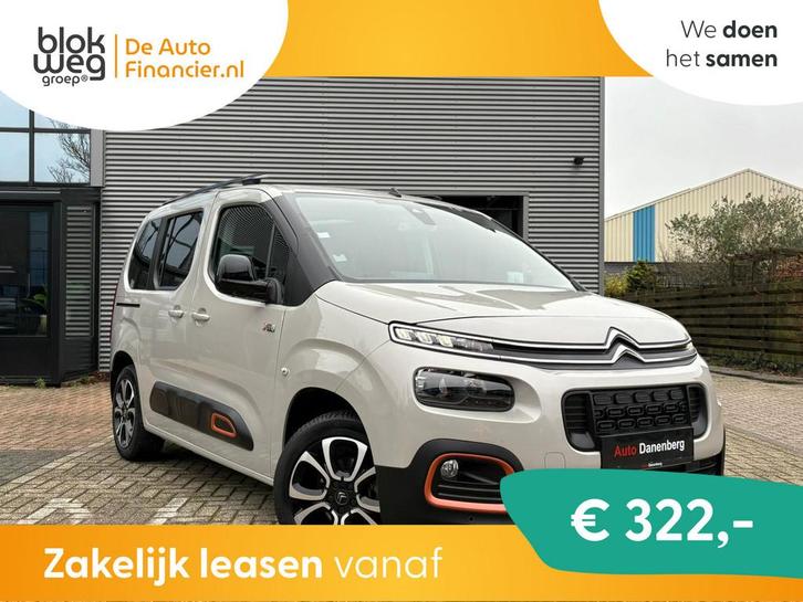 Citroën Berlingo 1.2 PureTech Shine PANO FULL O € 18.950,, Auto's, Citroën, Bedrijf, Te koop, Berlingo, ABS, Achteruitrijcamera