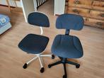 Gratis: 2 gebruikte bureaustoelen. In hoogte verstelbaar., Huis en Inrichting, Bureaustoelen, Ophalen, Gebruikt, Zwart, Bureaustoel