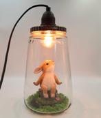 Kesbekelamp | Kinderkamerlamp Konijn | Konijnenlamp, Ophalen of Verzenden, Nieuw, Lamp