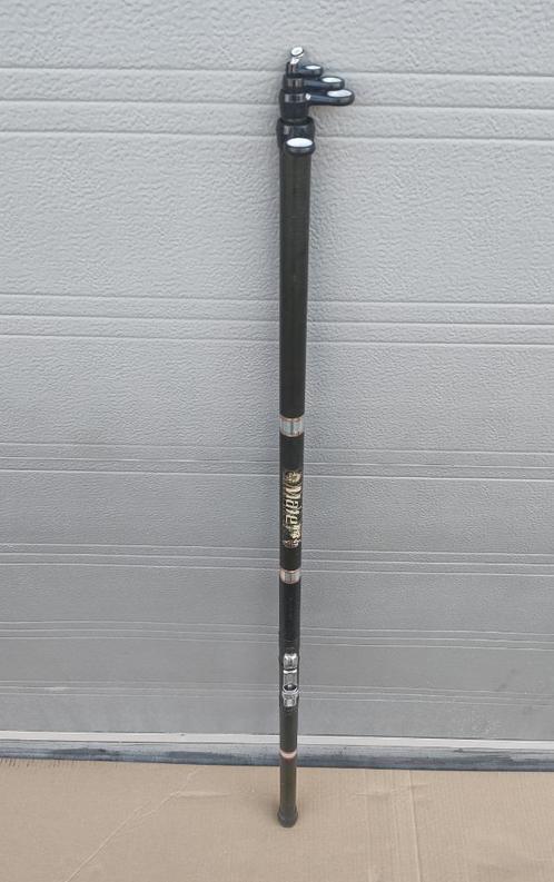Daiwa Mate AV15M-41 telescopische hengel 4,10 meter, Watersport en Boten, Hengelsport | Algemeen, Gebruikt, Werphengel, Ophalen