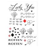 Harley Quinn & Joker Tattoo vel XL - Cosplay Suicide Squad, Hobby en Vrije tijd, Kostuums, Theaterbenodigdheden en LARP, Ophalen of Verzenden