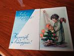 Drieluik missie r.k. religie zalig kerstfeest, Verzamelen, Ansichtkaarten | Themakaarten, Ophalen of Verzenden