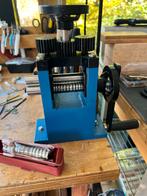 Goudsmid Wals - HBM Beginnersset met extra draadwalsrol, Antiek en Kunst, Antiek | Gereedschap en Instrumenten, Ophalen of Verzenden