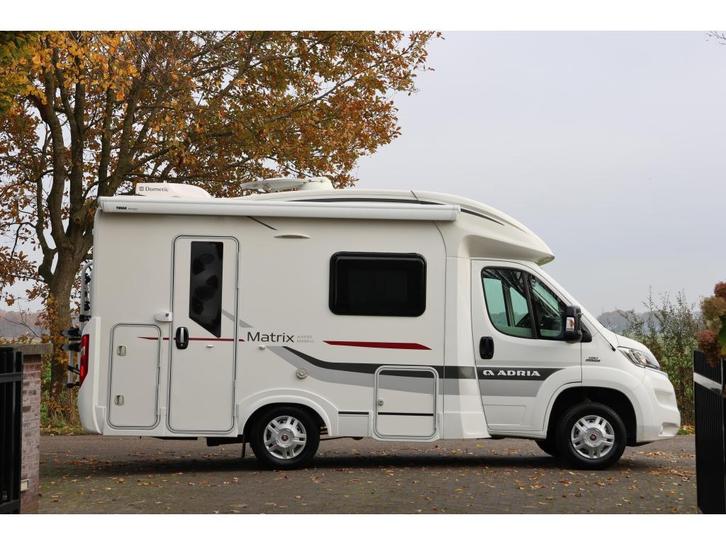 Adria Matrix Axess M 590 SG Compact 2x Airco Euro 5, Caravans en Kamperen, Campers, Bedrijf, tot en met 4, Half-integraal, Adria