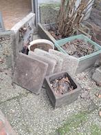 beton stenen, Tuin en Terras, Ophalen, Gebruikt, Klinkers, Minder dan 5 m²