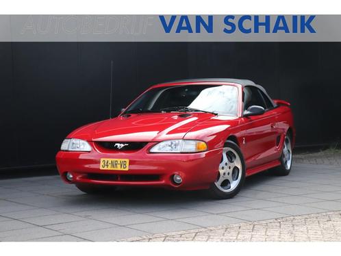 Ford Mustang COBRA SVT 11K ORGINELE MILES! | 305 PK | V8 | H, Auto's, Ford, Te koop, Mustang, Lederen bekleding, Open dak, Benzine