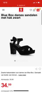 Dames sandalen met hoge hak zwart maat 41 1x gedragen, Kleding | Dames, Schoenen, Ophalen, Zwart, Zo goed als nieuw, Schoenen met hoge hakken