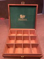 Vintage Pickwick Theedoos, Ophalen of Verzenden, Gebruikt, Overige houtsoorten, Minder dan 50 cm