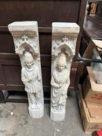 2 decoratieve beelden, Verzamelen, Beelden en Beeldjes, Ophalen, Gebruikt, Mens